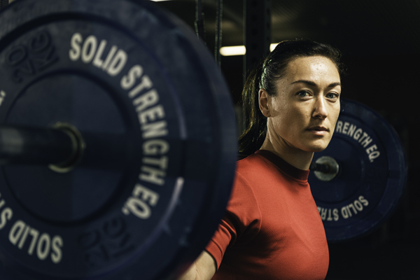 NZDF member with a large set of weights